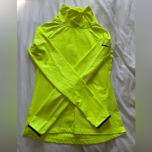Nike Dri-FIT Neon Volt Yellow Long Sleeve Top